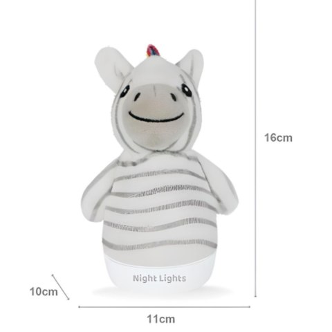 A baby soothe plush night light (zebra doll) A baby soothe plush night light (zebra doll)