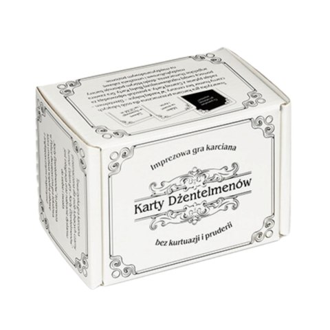 Gra Karciana "Karty Dżentelmenów" - Edycja Podstawowa Zestaw Kart Gra Karciana "Karty Dżentelmenów" - Edycja Podstawowa Zestaw Kart