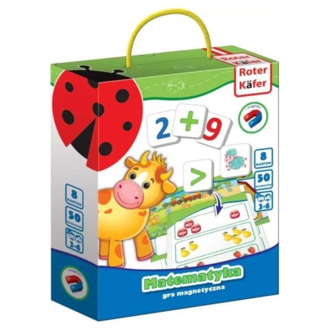 GRA MAGNETYCZNA MATEMATYKA DLA DZIECI KARTY MAGNESY UKŁADANKA ROTER KAFER GRA MAGNETYCZNA MATEMATYKA DLA DZIECI KARTY MAGNESY UKŁADANKA ROTER KAFER
