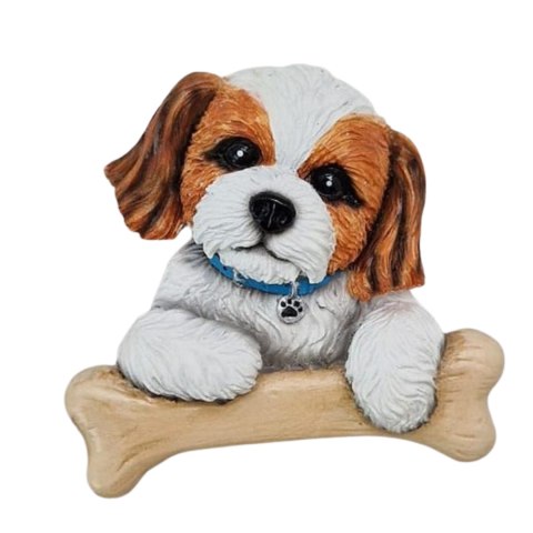 Magnes Z Shih Tzu Na Lodówkę Ozdoba Piesek Kość Prezent Silny Magnes Magnes Z Shih Tzu Na Lodówkę Ozdoba Piesek Kość Prezent Silny Magnes