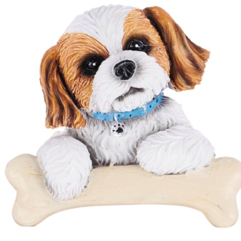 Magnes Z Shih Tzu Na Lodówkę Ozdoba Piesek Kość Prezent Silny Magnes Magnes Z Shih Tzu Na Lodówkę Ozdoba Piesek Kość Prezent Silny Magnes