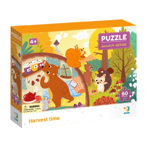 Puzzle Czas zbiorów, 60 el. 300413 Puzzle Czas zbiorów, 60 el. 300413