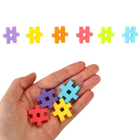 Zestaw Klocków Konstrukcyjnych Basic Travel Box 500 Elementów Puzzle