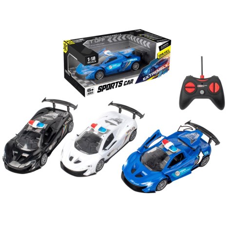 AUTO SPORTOWE POLICJA NA RADIO 1szt AUTO SPORTOWE POLICJA NA RADIO 1szt