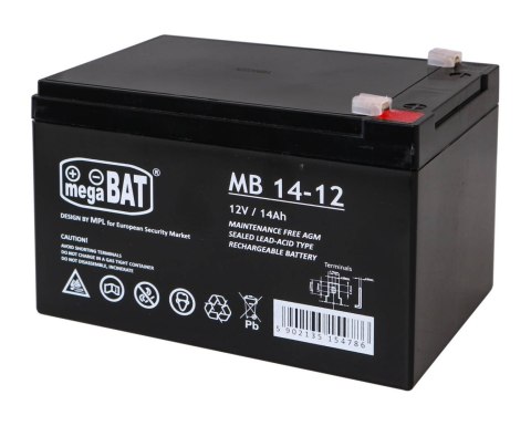 Akumulator żelowy 12V/14Ah do pojazdów elektrycznych dla dzieci Część zapasowa Akumulator żelowy 12V/14Ah do pojazdów elektrycznych dla dzieci Część zapasowa