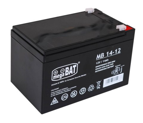 Akumulator żelowy 12V/14Ah do pojazdów elektrycznych dla dzieci Część zapasowa Akumulator żelowy 12V/14Ah do pojazdów elektrycznych dla dzieci Część zapasowa