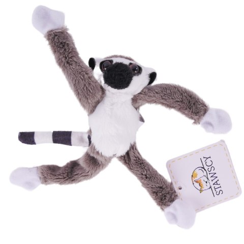 Magnes Pluszowy Na Lodówkę Lemur Zwierzątko Maskotka Miś Z Magnesami Magnes Pluszowy Na Lodówkę Lemur Zwierzątko Maskotka Miś Z Magnesami