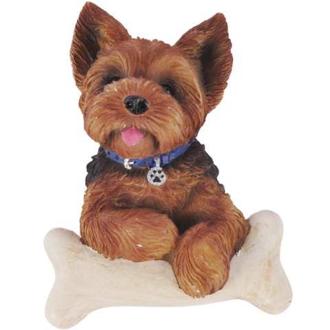 Magnes York Terrier Na Lodówkę Ozdoba Piesek Kość Prezent Silny Magnes Magnes York Terrier Na Lodówkę Ozdoba Piesek Kość Prezent Silny Magnes
