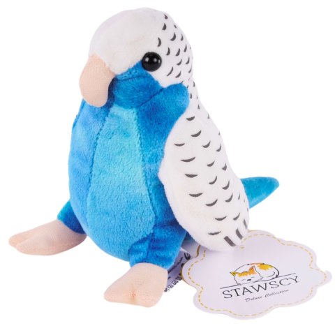 Pluszowa Papużka Falista Niebieska Maskotka Przytulanka 15cm Miś Ptaszek Pluszowa Papużka Falista Niebieska Maskotka Przytulanka 15cm Miś Ptaszek