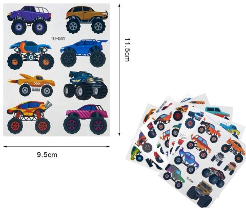 TATUAŻE AUTA 1szt TATUAŻE AUTA 1szt