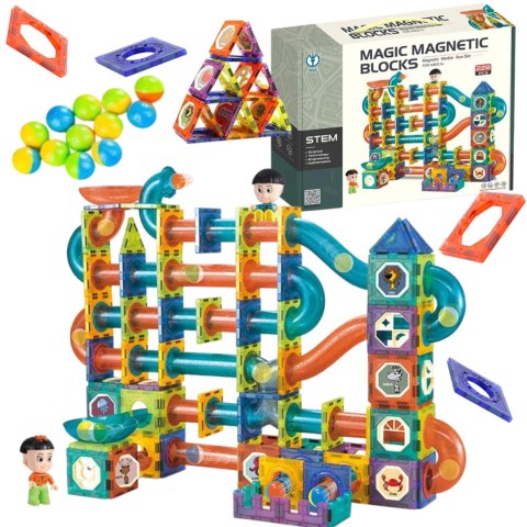 ZESTAW KLOCKI MAGNETYCZNE KONSTRUKCYJNE TOR UKŁADANKA ZAMEK FIGURKI 228 EL ZESTAW KLOCKI MAGNETYCZNE KONSTRUKCYJNE TOR UKŁADANKA ZAMEK FIGURKI 228 EL