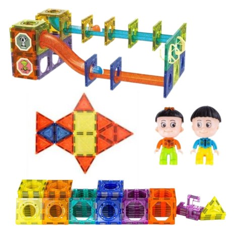 ZESTAW KLOCKI MAGNETYCZNE KONSTRUKCYJNE TOR UKŁADANKA ZAMEK FIGURKI 228 EL ZESTAW KLOCKI MAGNETYCZNE KONSTRUKCYJNE TOR UKŁADANKA ZAMEK FIGURKI 228 EL