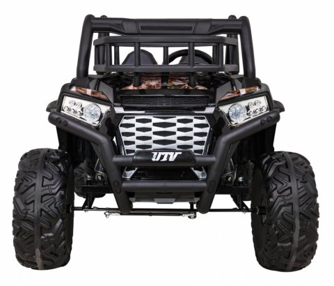 Buggy UTV Terenówka dla dzieci Czarny + Pilot + Bagażnik + Wolny Start