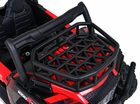 Buggy UTV Terenówka dla dzieci Czerwony + Pilot + Bagażnik + Wolny Start