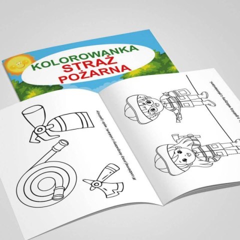 Kolorowanka Straż pożarna Kolorowanka Straż pożarna