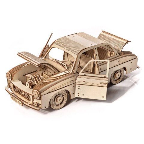 Little Story Drewniane Puzzle Model 3D - FSO Syrena 105 Little Story Drewniane Puzzle Model 3D - FSO Syrena 105