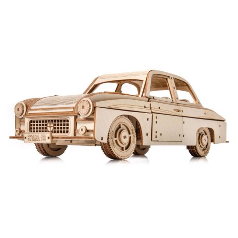 Little Story Drewniane Puzzle Model 3D - FSO Syrena 105 Little Story Drewniane Puzzle Model 3D - FSO Syrena 105
