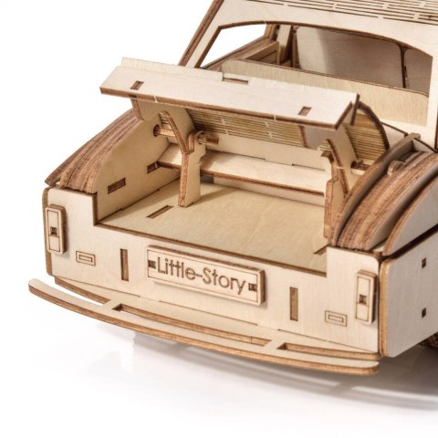 Little Story Drewniane Puzzle Model 3D - FSO Syrena 105 Little Story Drewniane Puzzle Model 3D - FSO Syrena 105