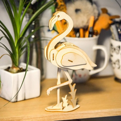 Little Story Drewniane Puzzle Model 3D - Flaming Little Story Drewniane Puzzle Model 3D - Flaming