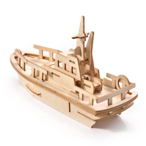 Little Story Drewniane Puzzle Model 3D - Jacht Little Story Drewniane Puzzle Model 3D - Jacht