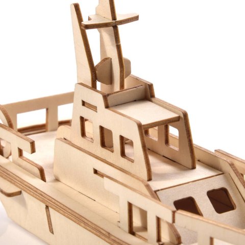 Little Story Drewniane Puzzle Model 3D - Jacht Little Story Drewniane Puzzle Model 3D - Jacht
