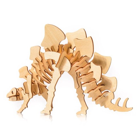 Little Story Drewniane Puzzle Model 3D - Stegozaur Little Story Drewniane Puzzle Model 3D - Stegozaur