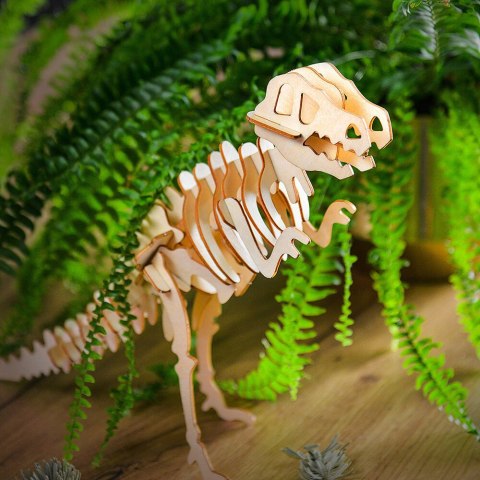 Little Story Drewniane Puzzle Model 3D - T-Rex Little Story Drewniane Puzzle Model 3D - T-Rex
