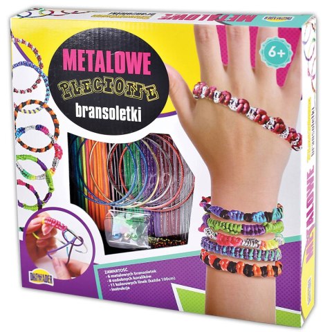METALOWE PLECIONE BRANSOLETKI DLA DZIEWCZYNEK KREATYWNY ZESTAW METALOWE PLECIONE BRANSOLETKI DLA DZIEWCZYNEK KREATYWNY ZESTAW