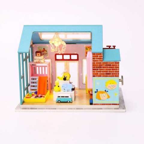HONGDA Składany Drewniany Model Puzzle 3D DIY Sklep z Zabawkami HONGDA Składany Drewniany Model Puzzle 3D DIY Sklep z Zabawkami
