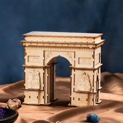ROBOTIME Drewniane Puzzle 3D - Łuk Triumfalny ROBOTIME Drewniane Puzzle 3D - Łuk Triumfalny