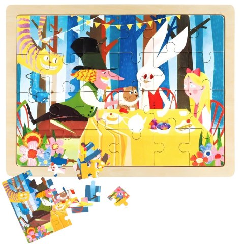 ROBOTIME Puzzle Drewniane Alicja W Krainie Czarów 24 el. ROBOTIME Puzzle Drewniane Alicja W Krainie Czarów 24 el.