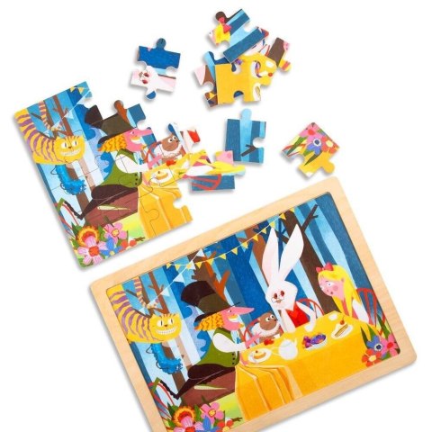 ROBOTIME Puzzle Drewniane Alicja W Krainie Czarów 24 el. ROBOTIME Puzzle Drewniane Alicja W Krainie Czarów 24 el.