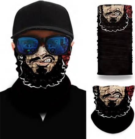 Chusta Bandana Wielofunkcyjna Antybakteryjna Chusta Bandana Wielofunkcyjna Antybakteryjna