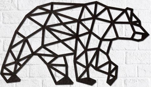 EWA Drewniane Puzzle 3D - Dekoracja Niedźwiedź EWA Drewniane Puzzle 3D - Dekoracja Niedźwiedź