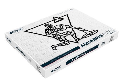 EWA Drewniane Puzzle 3D - Dekoracja Ścienna Wodnik EWA Drewniane Puzzle 3D - Dekoracja Ścienna Wodnik