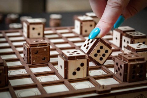 EWA Drewniane Puzzle 3D - Zestaw Gier EWA Drewniane Puzzle 3D - Zestaw Gier