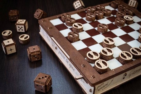 EWA Drewniane Puzzle 3D - Zestaw Gier EWA Drewniane Puzzle 3D - Zestaw Gier