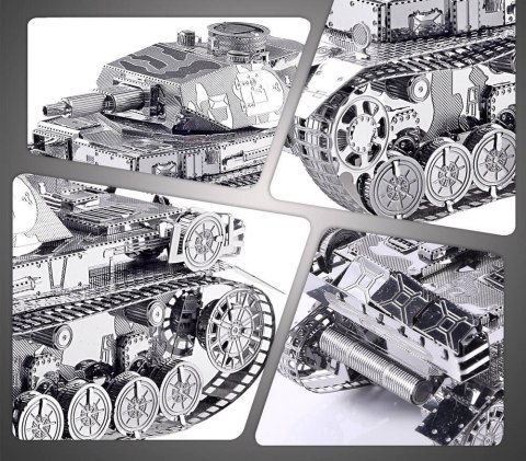 Piececool Puzzle Metalowe Model 3D - Czołg IV Piececool Puzzle Metalowe Model 3D - Czołg IV