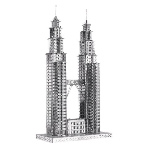 Piececool Puzzle Metalowe Model 3D - Wieże Petronas Piececool Puzzle Metalowe Model 3D - Wieże Petronas