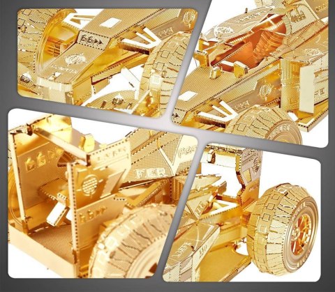 Piececool Puzzle Metalowe Model 3D - Wyścigówka Piececool Puzzle Metalowe Model 3D - Wyścigówka