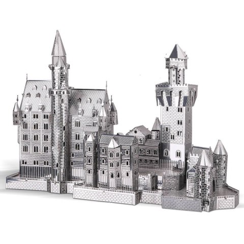 Piececool Puzzle Metalowe Model 3D - Zamek Neuschwanstein Piececool Puzzle Metalowe Model 3D - Zamek Neuschwanstein