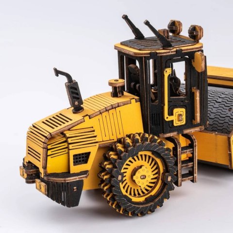 ROBOTIME Drewniane Model Puzzle 3D - Walec drogowy ROBOTIME Drewniane Model Puzzle 3D - Walec drogowy