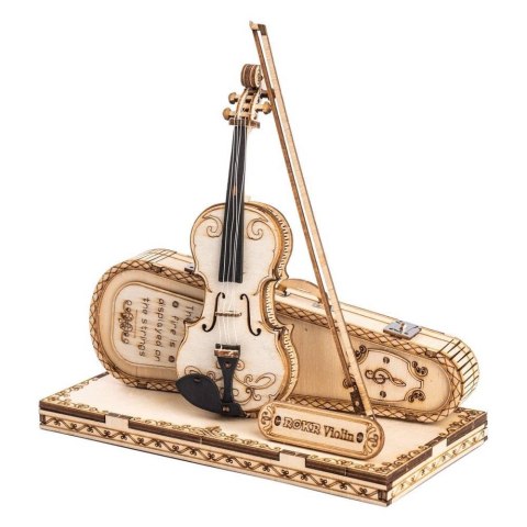 ROBOTIME Drewniane Puzzle 3D - Skrzypce ROBOTIME Drewniane Puzzle 3D - Skrzypce