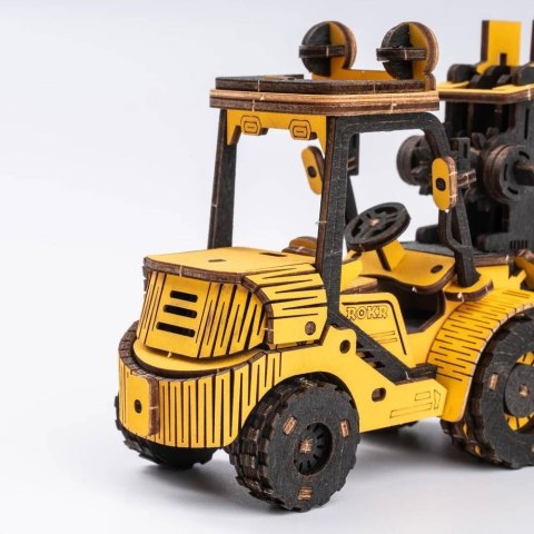 ROBOTIME Drewniane Puzzle 3D - Wózek Widłowy ROBOTIME Drewniane Puzzle 3D - Wózek Widłowy