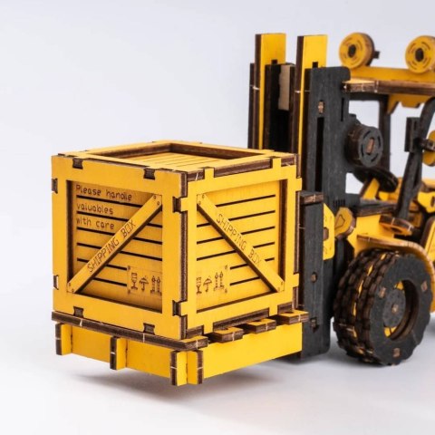 ROBOTIME Drewniane Puzzle 3D - Wózek Widłowy ROBOTIME Drewniane Puzzle 3D - Wózek Widłowy