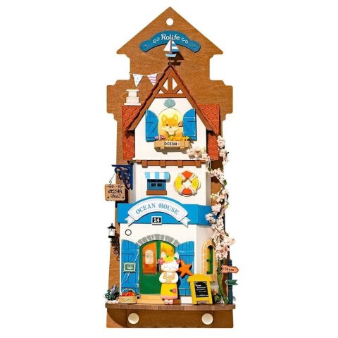 ROBOTIME Składany Drewniany Model Puzzle 3D - Domek na Wyspie Marzeń ROBOTIME Składany Drewniany Model Puzzle 3D - Domek na Wyspie Marzeń