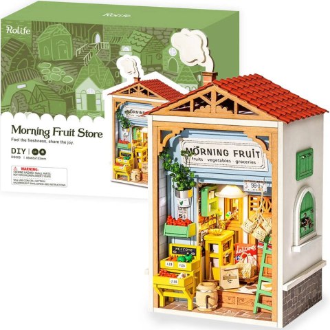 ROBOTIME Składany Drewniany Model Puzzle 3D - Poranny Sklepik ROBOTIME Składany Drewniany Model Puzzle 3D - Poranny Sklepik