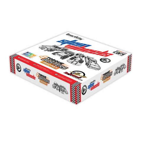 Smartivity Drewniane Mechaniczne Puzzle 3D - Zestaw 4 Samochodów Smartivity Drewniane Mechaniczne Puzzle 3D - Zestaw 4 Samochodów