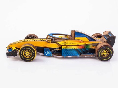 Veter Models Puzzle 3D - Wyścigówka Racer V-3 Ukraina
