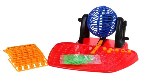 Gra Bingo dla dzieci 4+ Loteria liczbowa + Maszyna losująca z kołowrotkiem Gra Bingo dla dzieci 4+ Loteria liczbowa + Maszyna losująca z kołowrotkiem